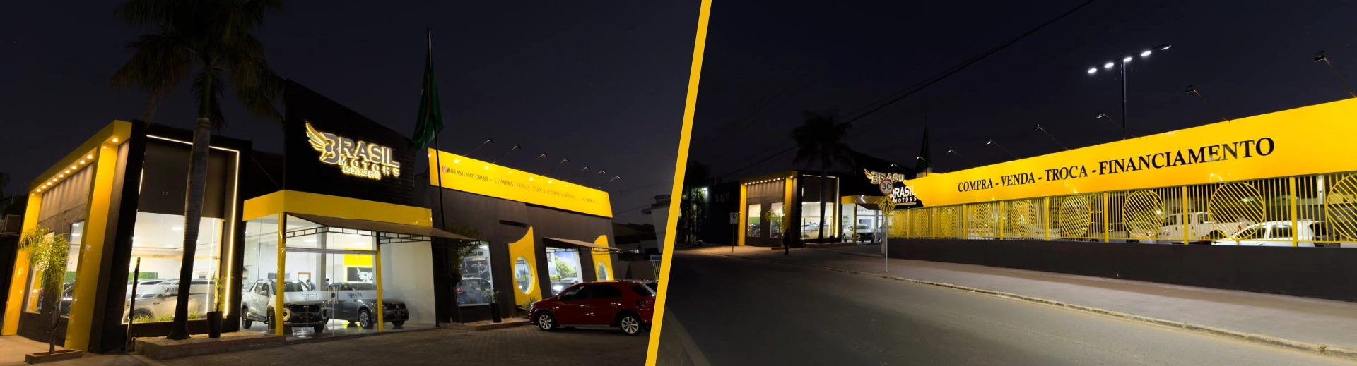 Fachada da loja Brasil Motors Cuiabá/MT