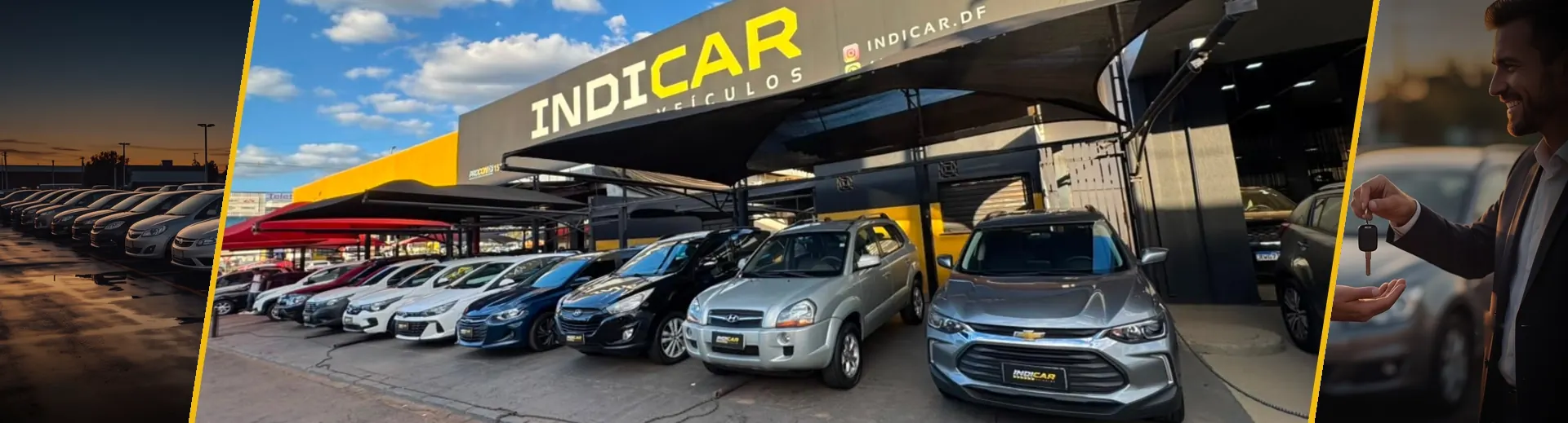 Fachada da loja INDI CAR VEÍCULOS BRASÍLIA/DF